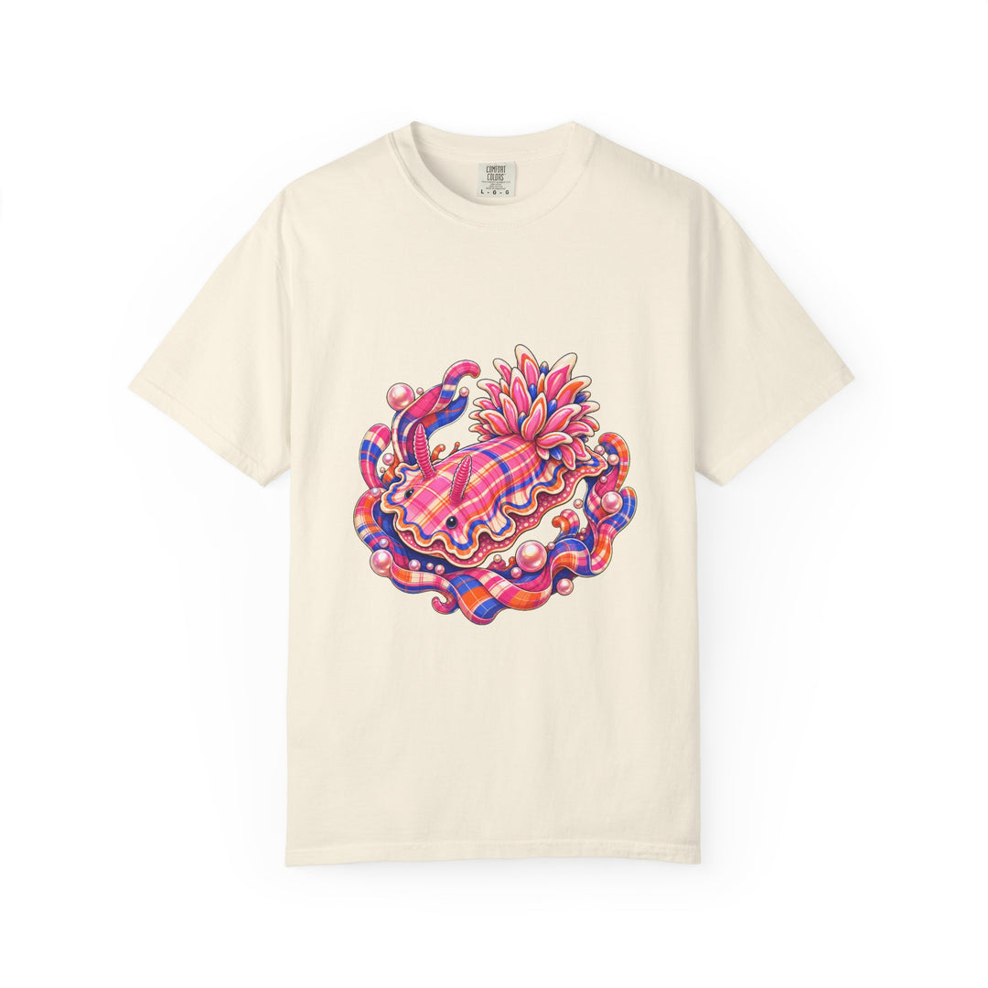Candy Plaid Sea Slug Graphic Tee