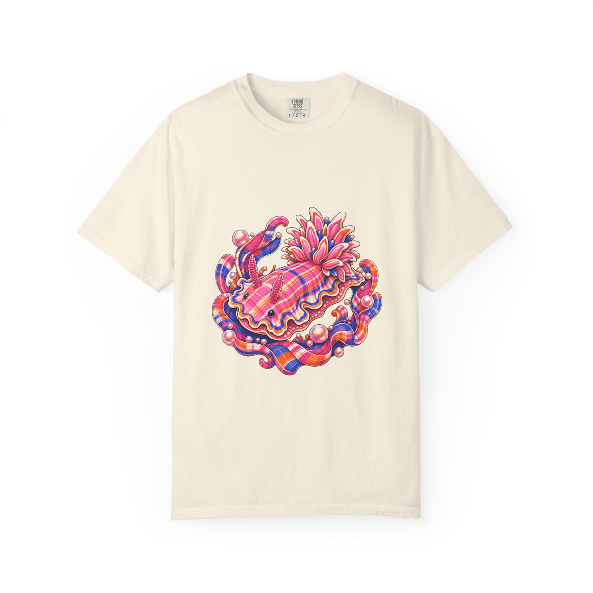 Candy Plaid Sea Slug Graphic Tee