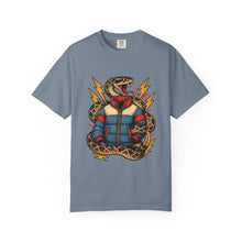 Tattoo Flash Thunder Rattlesnake T-Shirt Graphic