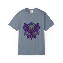 Neon Plaid Bat Bloom Graphic Tee