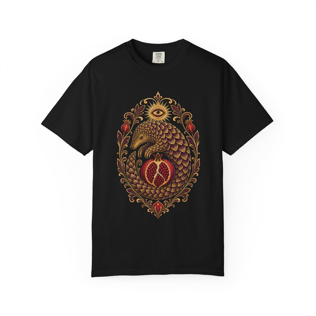 Pomegranate Pangolin Oracle Graphic Tee