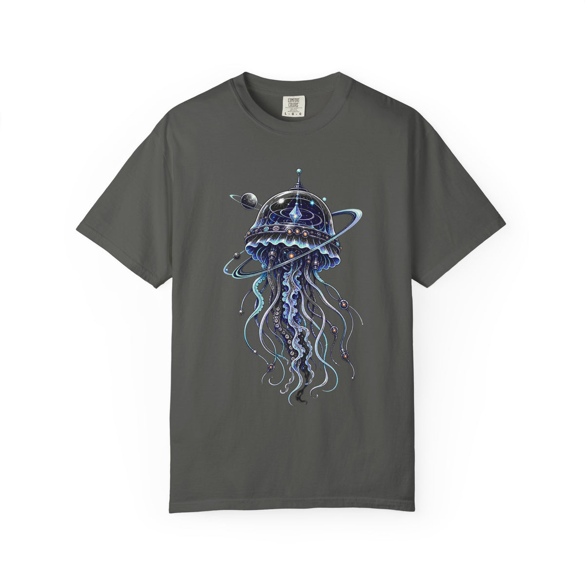 Aliencore Jellyfish Satellite T-Shirt Graphic
