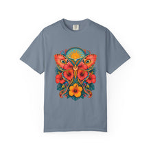 Psychedelic Hibiscus Oracle Moth Graphic Tee