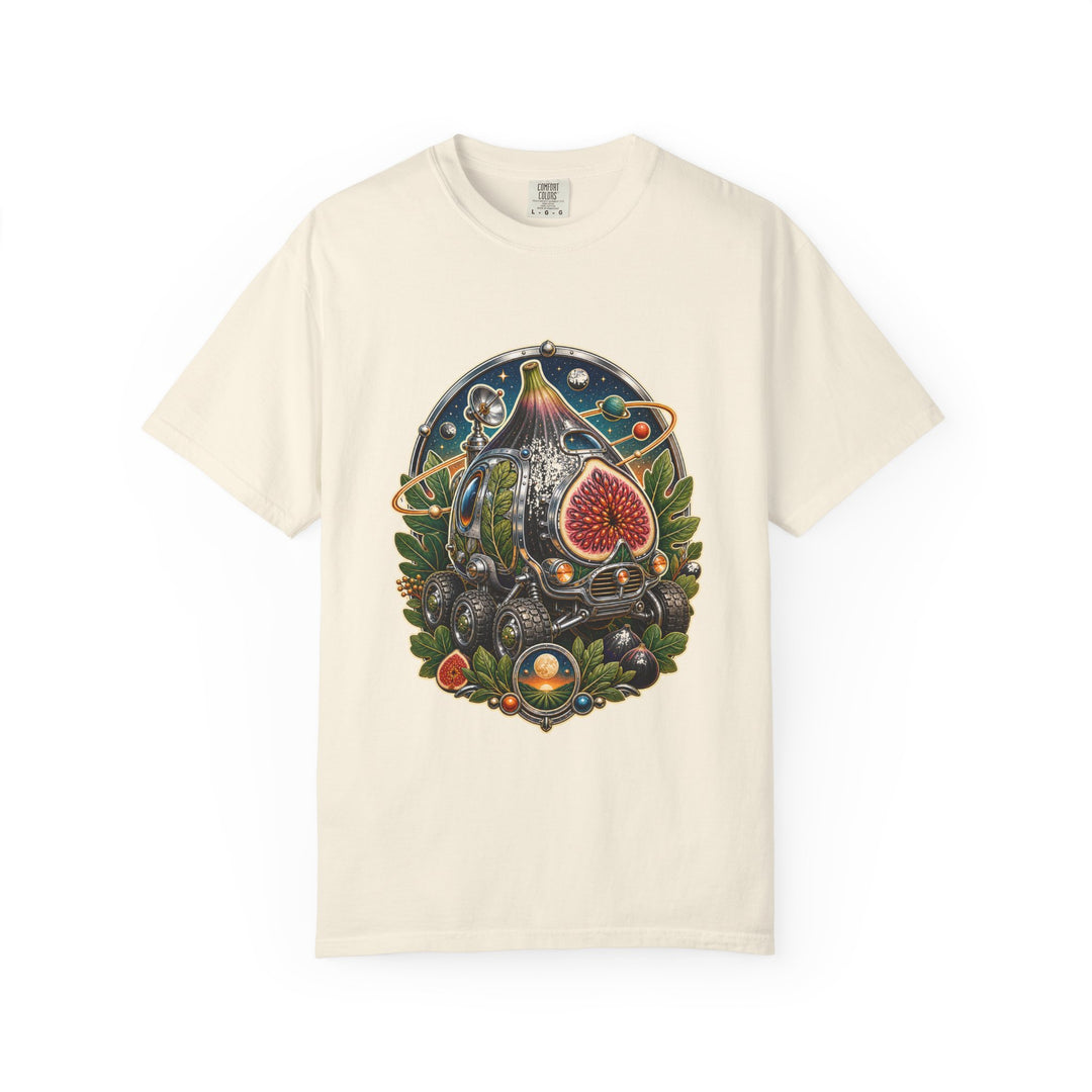 Retro Futurist Orchard Fig Rover T-Shirt Graphic
