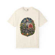 Retro Futurist Orchard Fig Rover T-Shirt Graphic