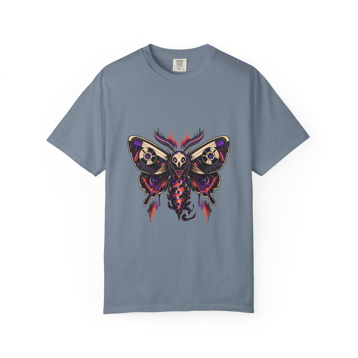 Cassette Moth Analog T-Shirt Graphic