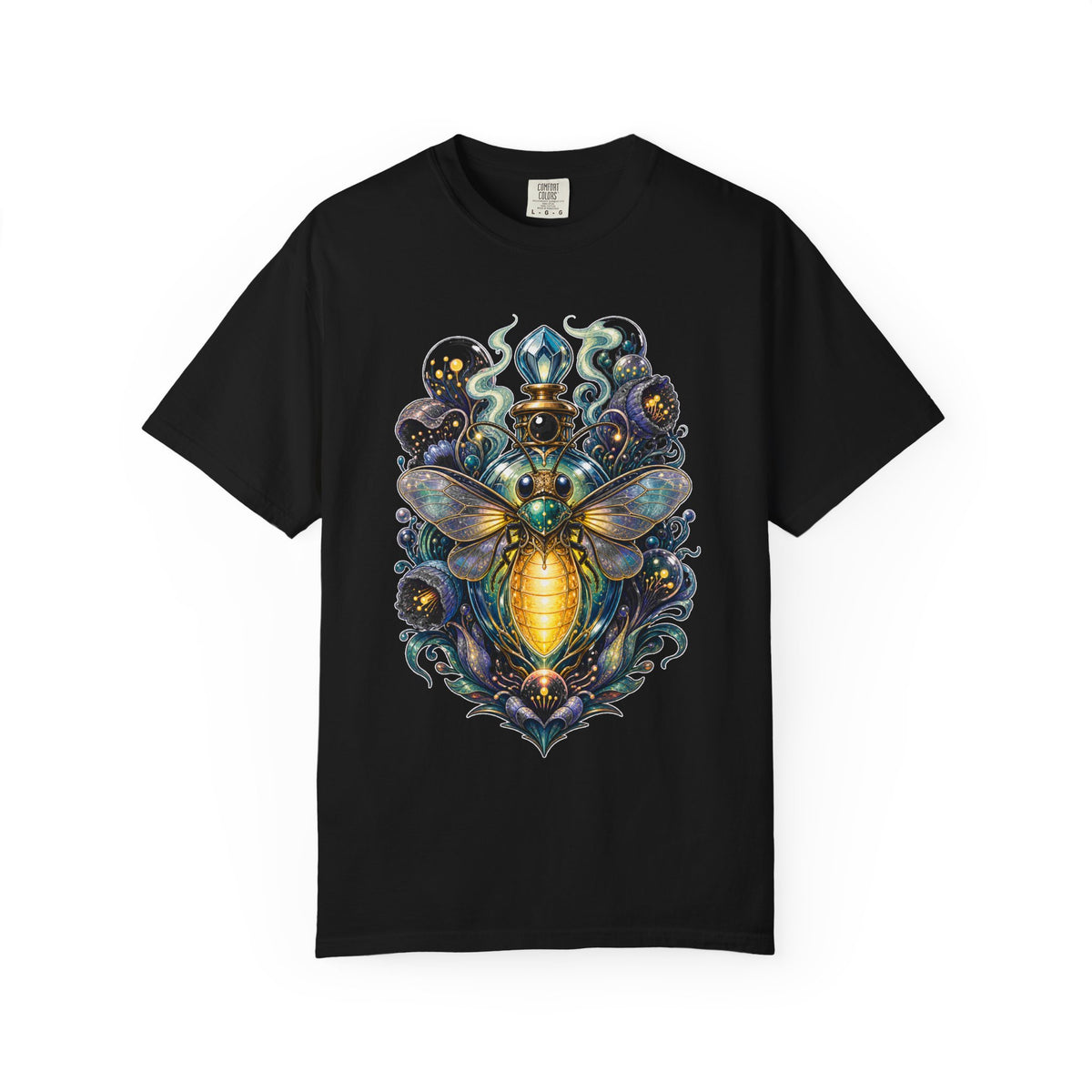 Aliencore Perfume Bottle Firefly T-Shirt Graphic