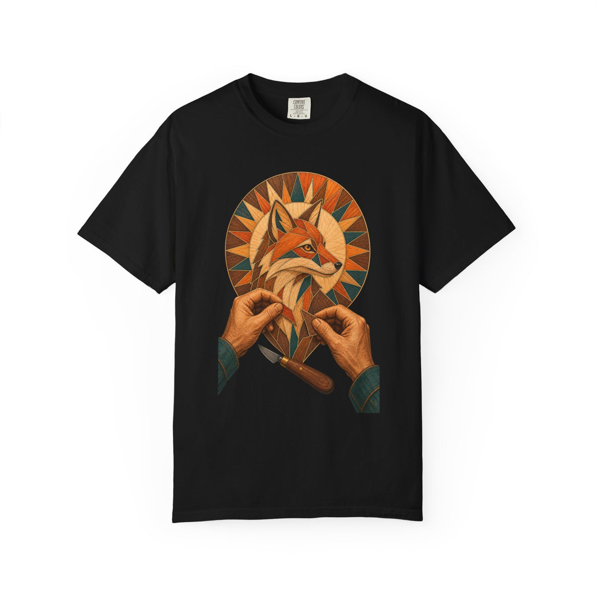 Grain Mosaic Marquetry Artisan Graphic Tee