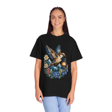 Paper Cut Alpine Sparrow Lantern T-Shirt Graphic