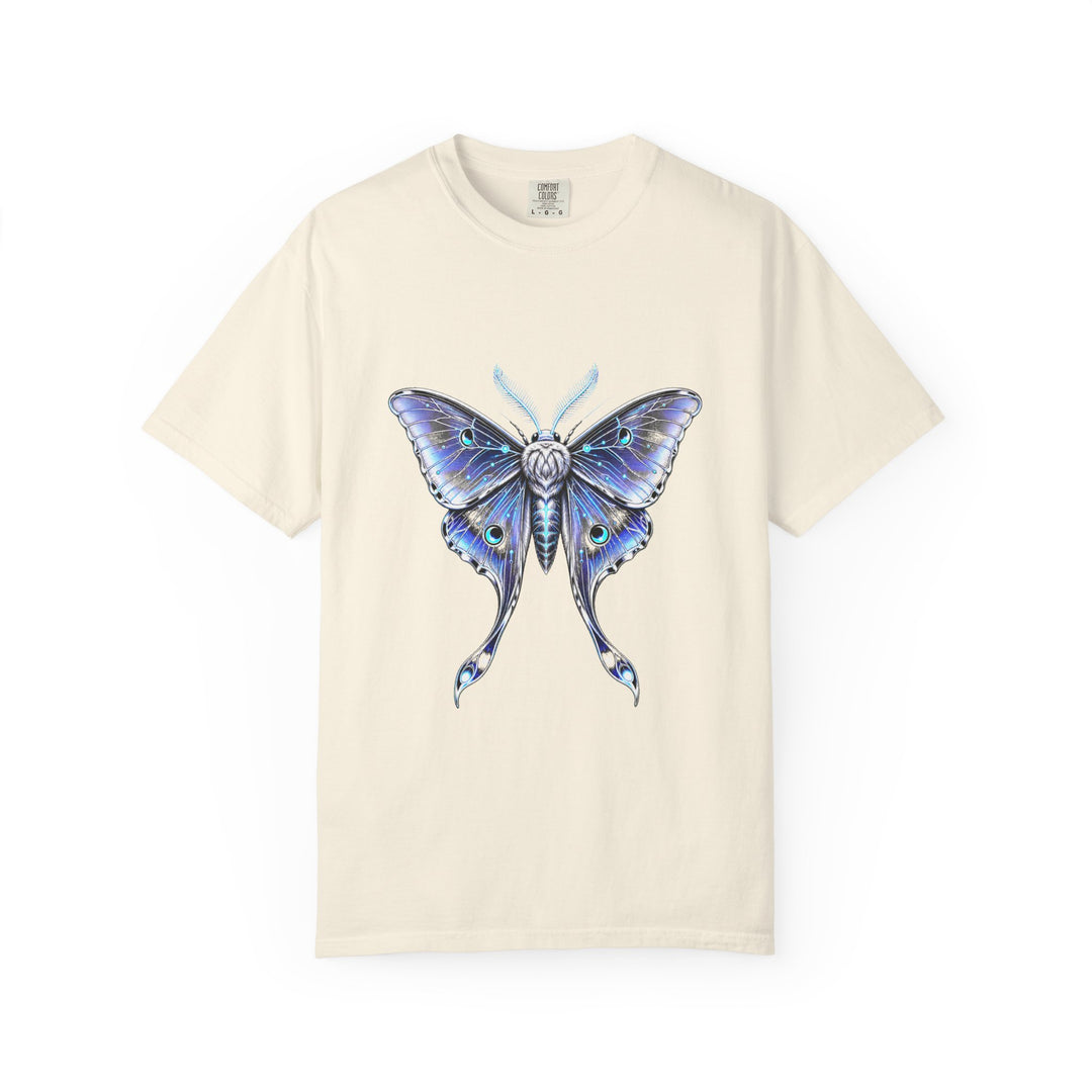 Chrome Lunar Moth Signal Graphic T-Shirt