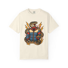 Tattoo Flash Thunder Rattlesnake T-Shirt Graphic