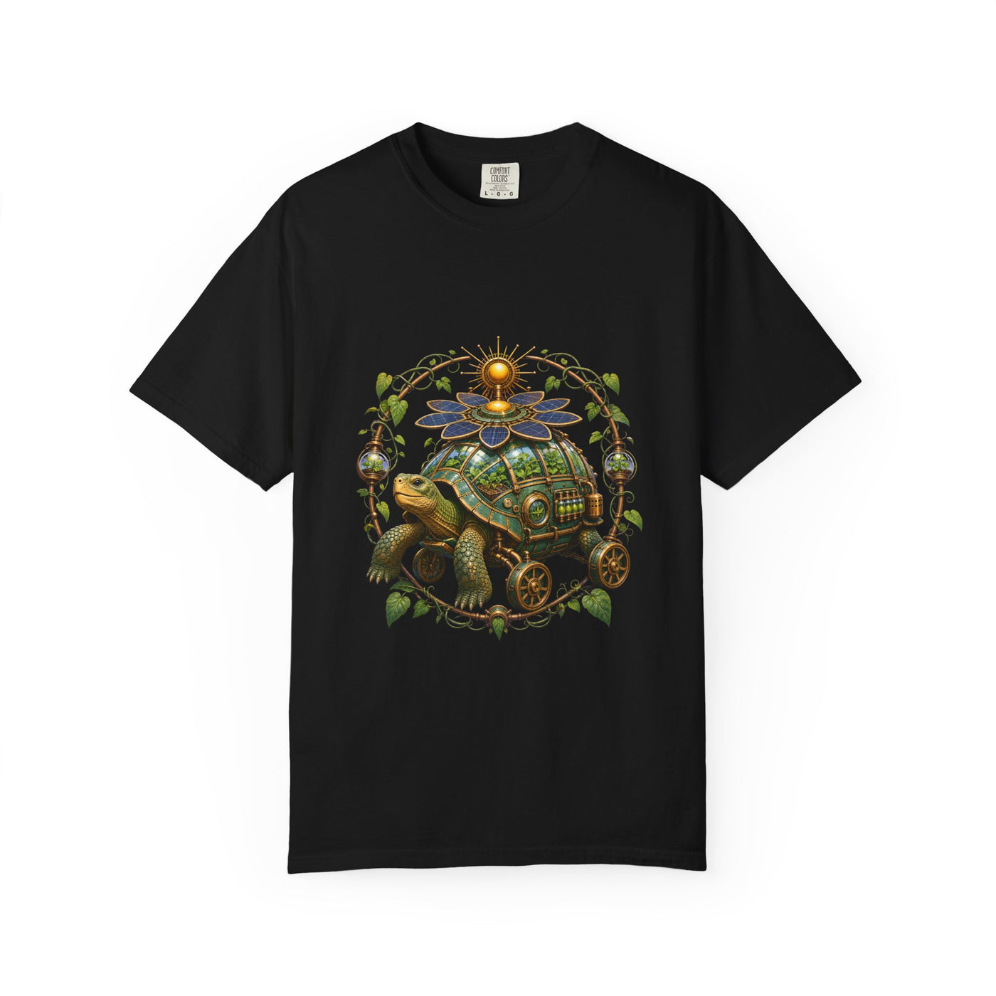Solarpunk Tortoise Rover Graphic Tee