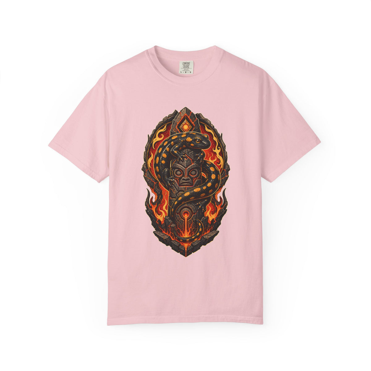 Lava Salamander Totem Graphic Tee
