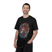 Abyss Koi Dragon Neon T-Shirt Graphic