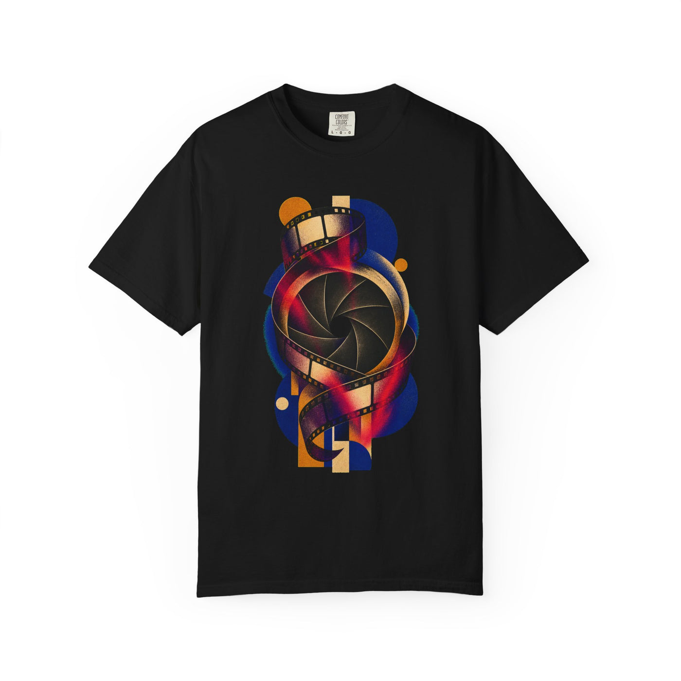 Analog Aperture Film Loop Risograph Graphic Tee
