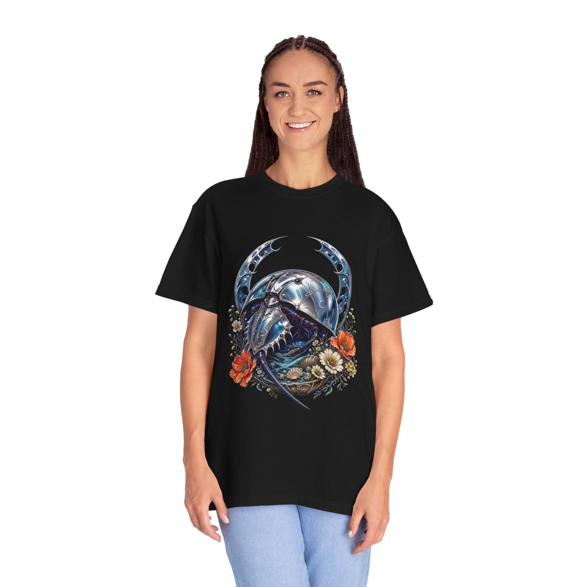 Chrome Horseshoe Crab Oracle Graphic Tee