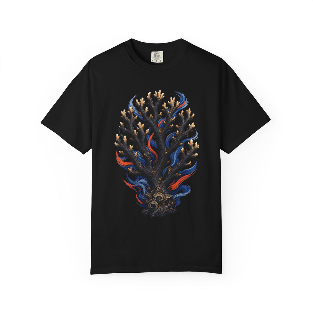 Black Coral Crown Current Graphic Tee