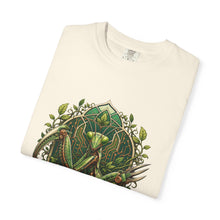 Cyber Botanical Praying Mantis Graphic Tee
