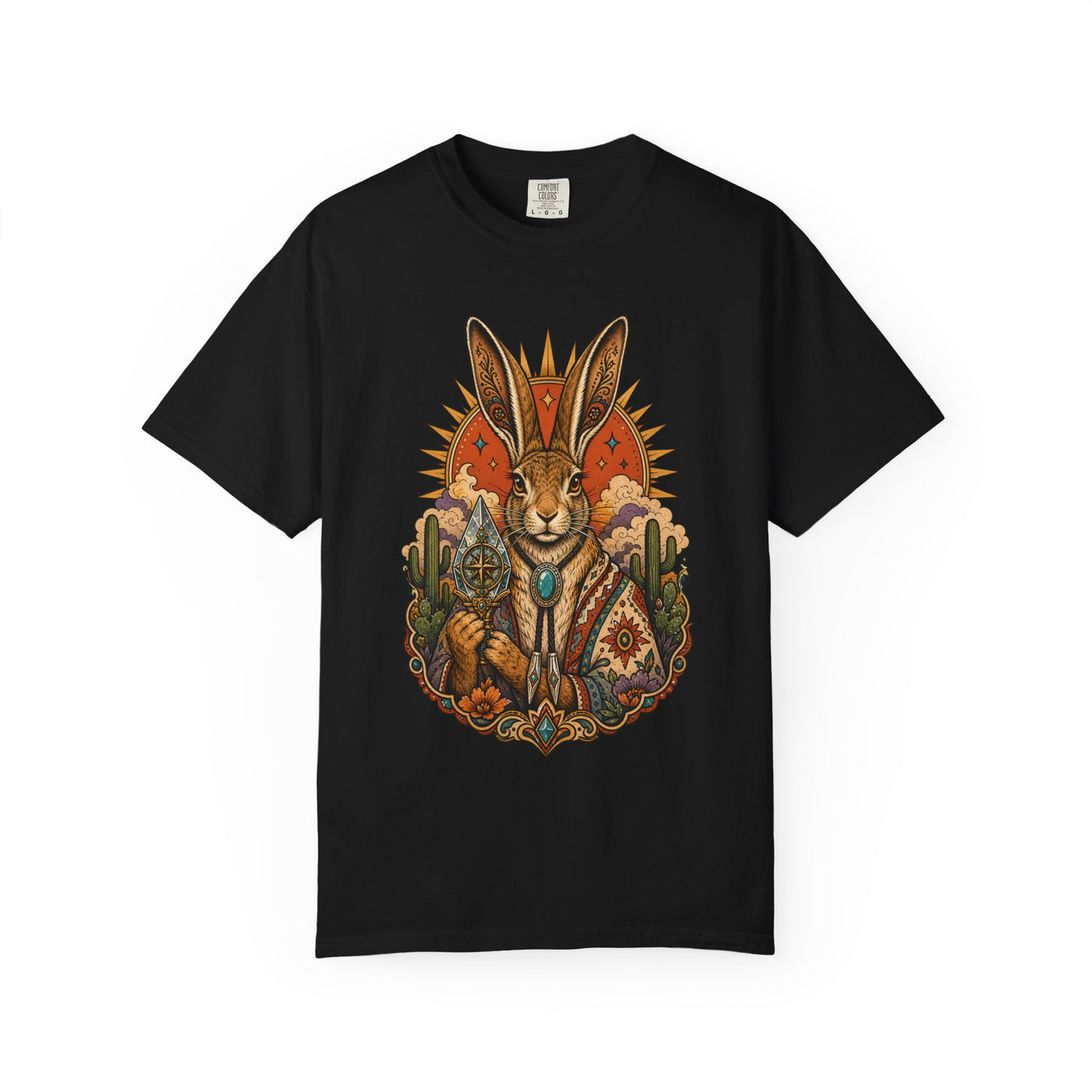 Desert Bolo Jackrabbit Oracle T-Shirt Graphic