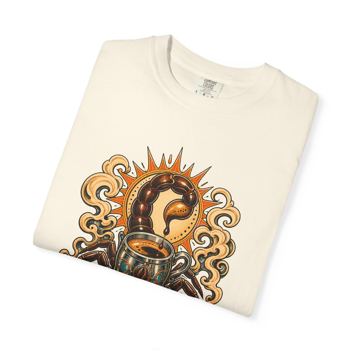 Tattoo Flash Espresso Scorpion T-Shirt Graphic