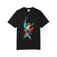 Pickleball Smash Retro Court Graphic Tee