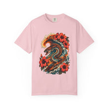 Hibiscus Lava Eel Surfer Graphic Tee