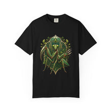Cyber Botanical Praying Mantis Graphic Tee