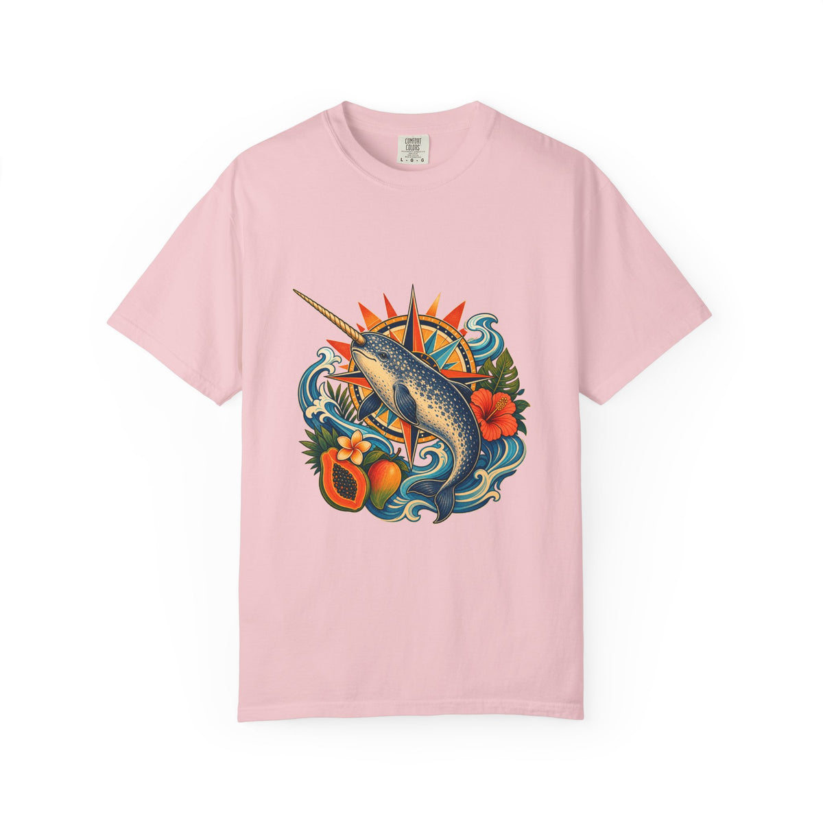 Paprika Compass Narwhal Graphic Tee