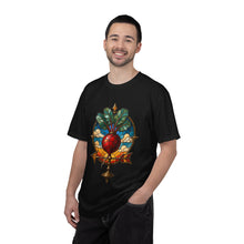 Stained Glass Weather-Vane Radish T-Shirt Graphic