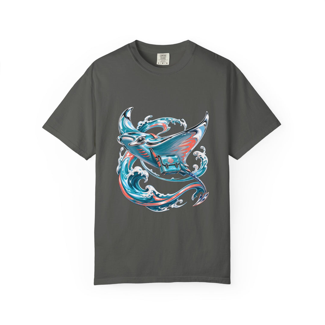 Surfcore Chrome Manta Courier T-Shirt Graphic