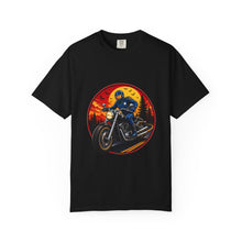 Retro Sunset Motorcycle Rider T-Shirt Graphic