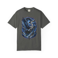 Retro Storm Heron T-Shirt Graphic