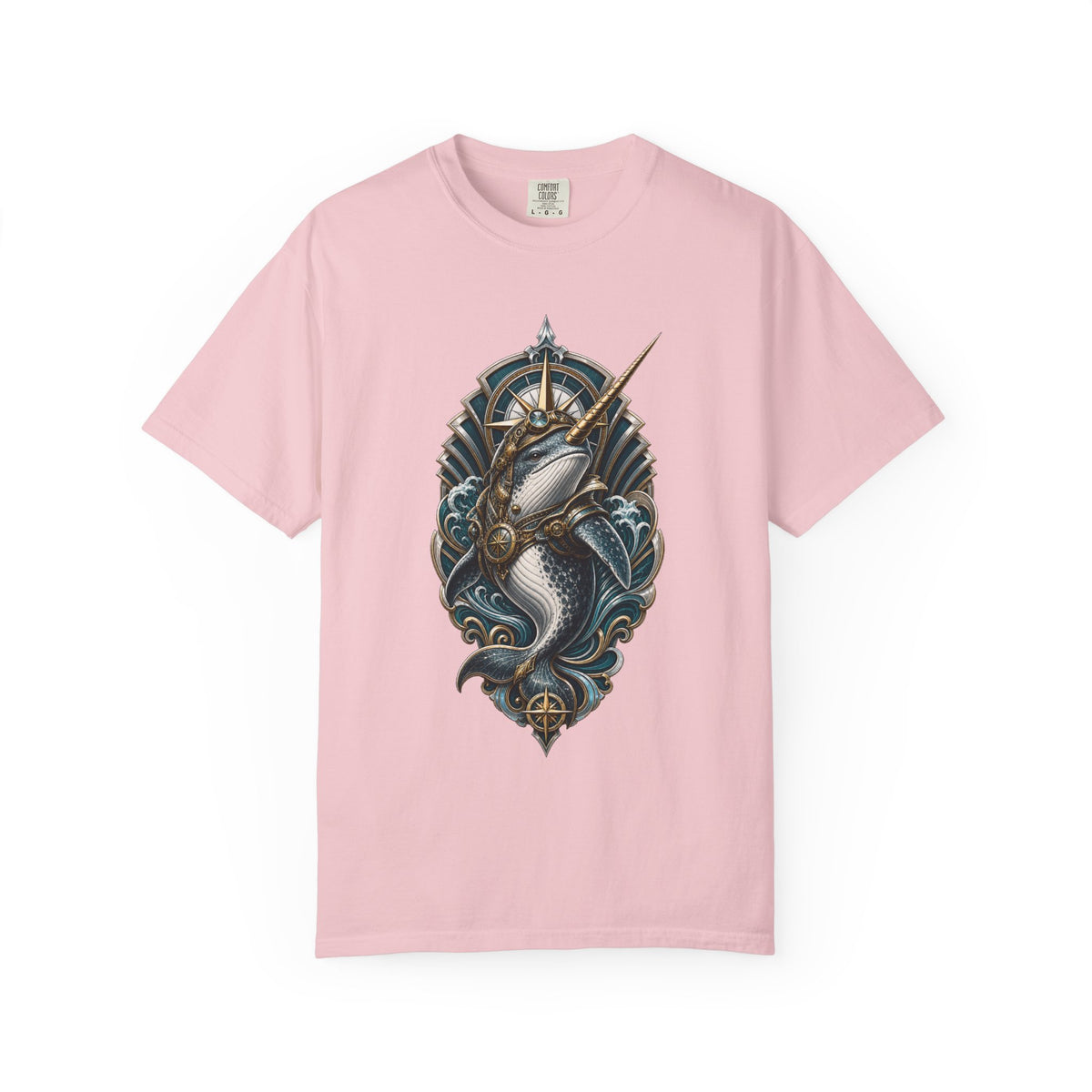 Neo Deco Narwhal Navigator Graphic Tee