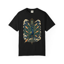 Ukiyo-E Meteor Peacock Graphic Tee