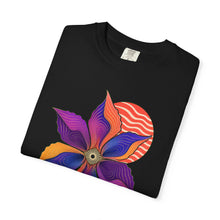 Solar Orchid Mirage Abstract Floral Graphic Tee