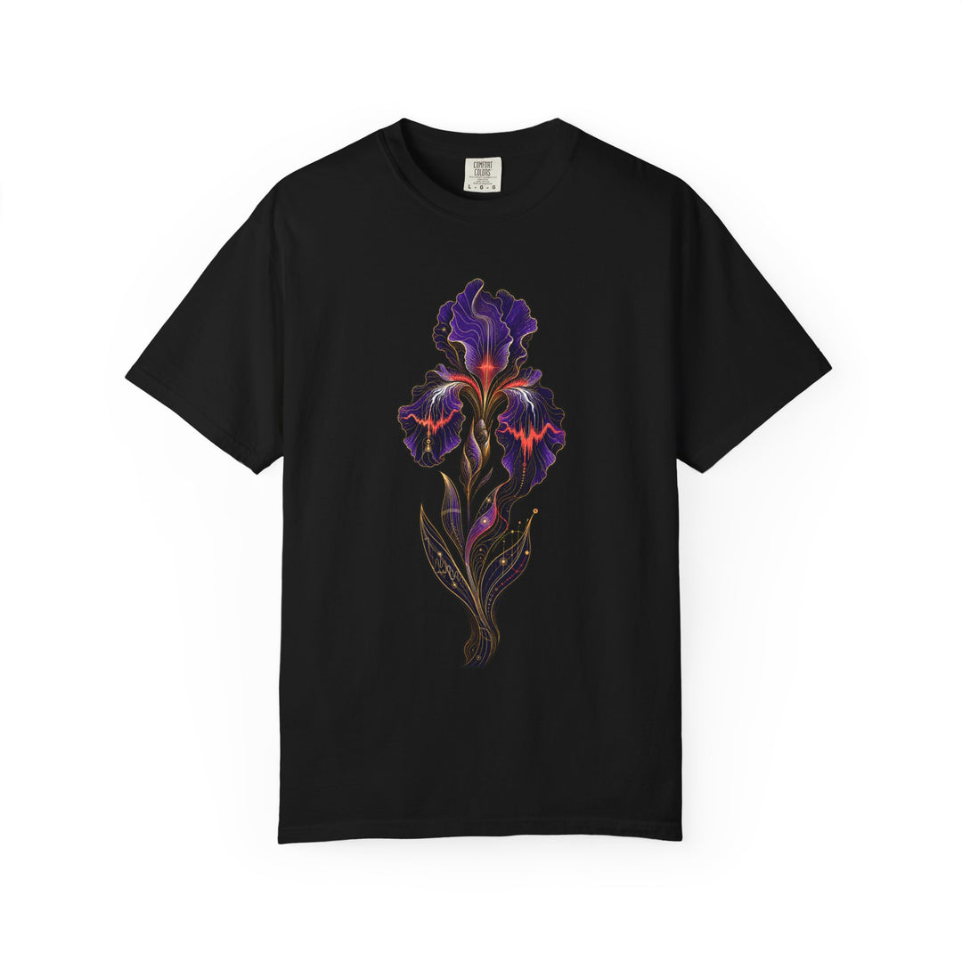 Golden Iris Frequency Graphic Tee