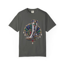Neo Deco Rainboot Opera Brooch T-Shirt Graphic
