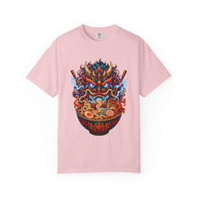 Neon Ramen Dragon Mask Graphic Tee