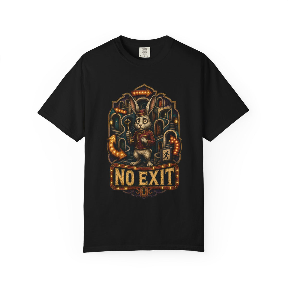 No Exit Liminal Hare T-Shirt Graphic