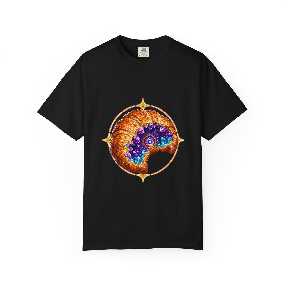 Neon Mineral Croissant Oracle T-Shirt Graphic