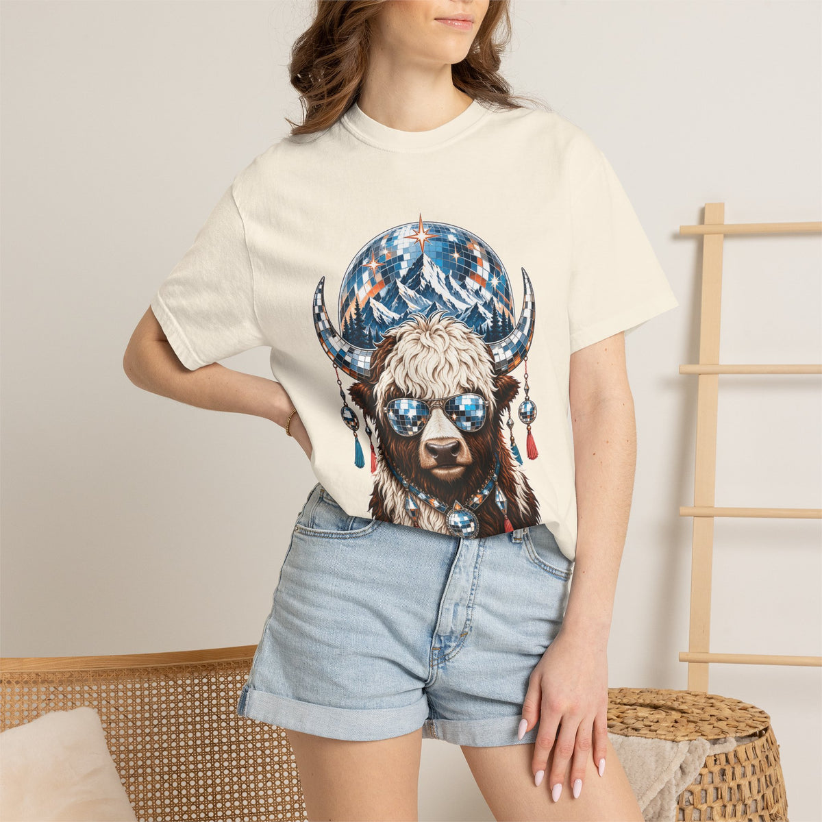 Alpine Disco Yak Graphic Tee