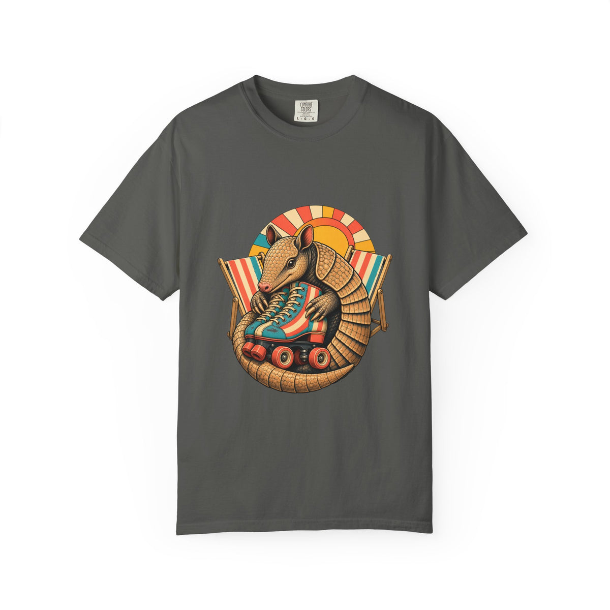 Deck Stripe Roller Armadillo Graphic Tee