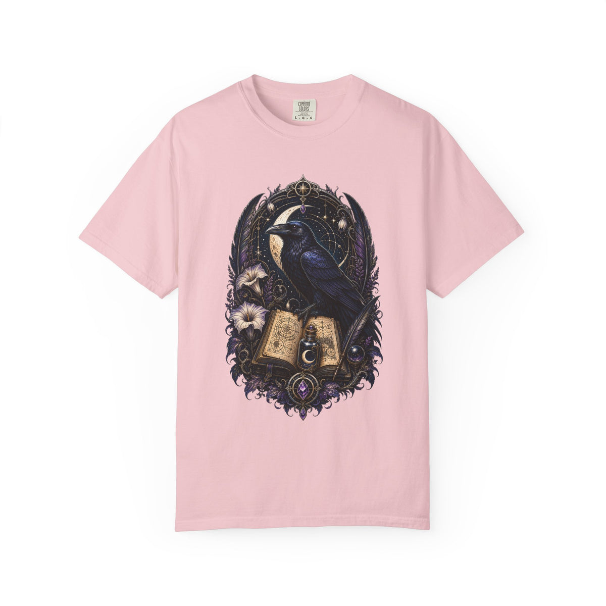 Midnight Raven Alchemist T-Shirt Graphic