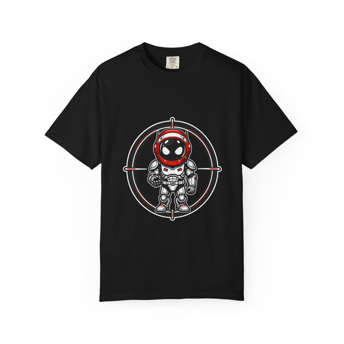Chibi Space Ranger Crest T-Shirt Graphic