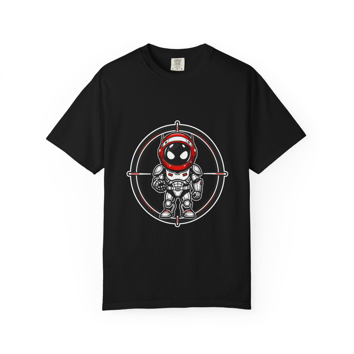 Chibi Space Ranger Crest T-Shirt Graphic