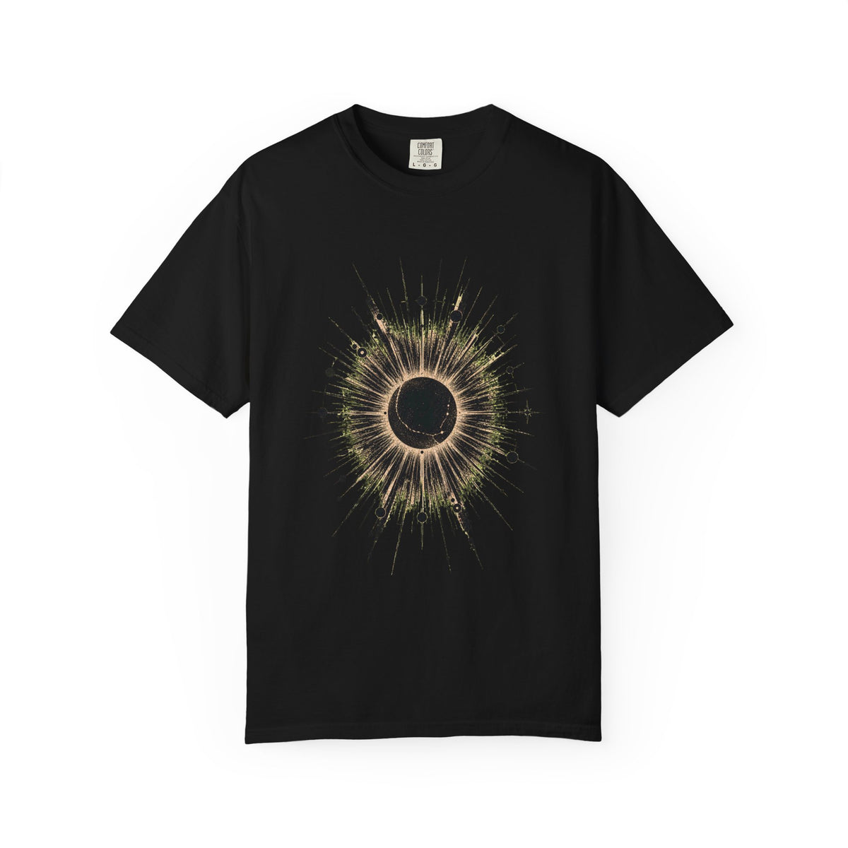 Radial Eclipse Study T-Shirt Graphic