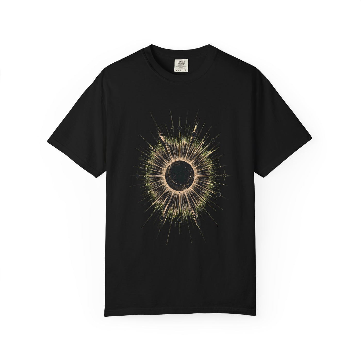 Radial Eclipse Study T-Shirt Graphic