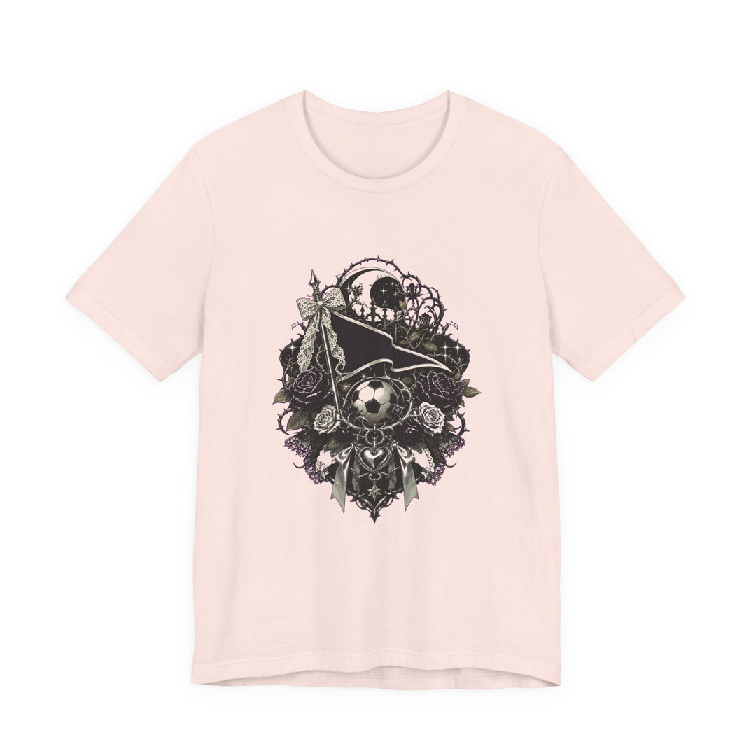 Gothic Cottage Sports Crest T-Shirt Graphic