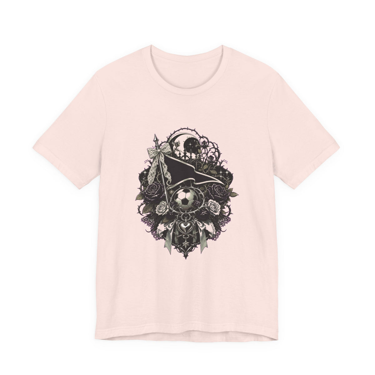 Gothic Cottage Sports Crest T-Shirt Graphic