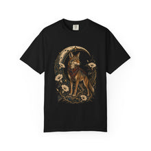 Plaid Moon Coyote Graphic Tee